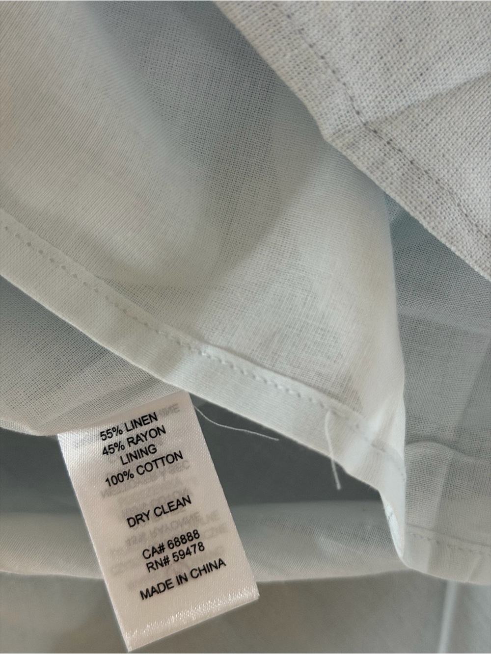 Caroline Constas Linen Strapless Maxi Dress - Picture 8 of 10